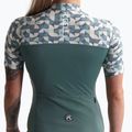 Maglia ciclismo donna Rogelli Essential Graphic menta/giallo 3