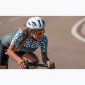 Maglia ciclismo donna Rogelli Essential Graphic menta/giallo 10