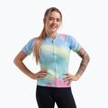 Maglia ciclismo donna Rogelli Vintage blu/rosa