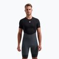 Pantaloncini da ciclismo Rogelli Signature Bib Short da uomo, grigio