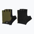 Guanti da ciclismo Rogelli Core verde militare da uomo