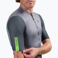 Maglia ciclismo uomo Rogelli Fast grigio / turgido 4