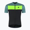 Rogelli Core Block maglia da ciclismo da uomo nero / turchese / giallo fluoro 6