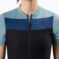 Maglia da ciclismo da donna Rogelli Core Block W black/blue/dark blue 3