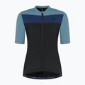 Maglia da ciclismo da donna Rogelli Core Block W black/blue/dark blue 6