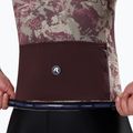 Maglia da ciclismo Rogelli Essential Graphic II uomo taupe / bordeaux 5