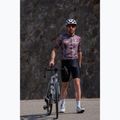Maglia da ciclismo Rogelli Essential Graphic II uomo taupe / bordeaux 11