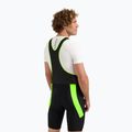 Pantaloncini da ciclismo Rogelli Core Bib Short da uomo nero/giallo fluo 2