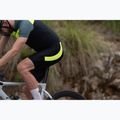 Pantaloncini da ciclismo Rogelli Core Bib Short da uomo nero/giallo fluo 8