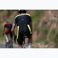 Pantaloncini da ciclismo Rogelli Core Bib Short da uomo nero/giallo fluo 9