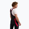 Pantaloncini da ciclismo Rogelli Core Bib Short da uomo nero/rosso 2