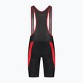 Pantaloncini da ciclismo Rogelli Core Bib Short da uomo nero/rosso 7