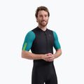 Maglietta da ciclismo da uomo Rogelli Fast black/teal/green