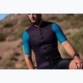 Maglietta da ciclismo da uomo Rogelli Fast black/teal/green 10