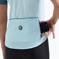 Maglia da ciclismo da donna Rogelli Modesta light blue 5