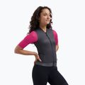 Maglia da ciclismo da donna Rogelli Fast ebony/pink/coral