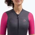 Maglia da ciclismo da donna Rogelli Fast ebony/pink/coral 3