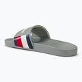 Tommy Hilfiger uomo RWB Pool Slide Ciabatte argento antico 3