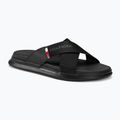 Sandalo da spiaggia Tommy Hilfiger Comfort Criss Cross Uomo nero
