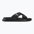 Sandalo da spiaggia Tommy Hilfiger Comfort Criss Cross Uomo nero 2