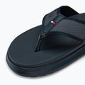 Tommy Hilfiger Uomo Comfort Toe Post Beach Sandal desert sky infradito 7