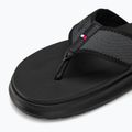Infradito Tommy Hilfiger Comfort Toe Post Beach Sandal nero Uomo 7