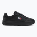 Tommy Jeans scarpe uomo Cupsole Pelle Ess nero 2