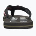 Tommy Hilfiger Web Beach Sandal uomo nero infradito 6