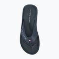 Tommy Hilfiger Comfort Beach Sandal uomo infradito in denim militare 5
