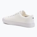 Scarpe da ginnastica Tommy Hilfiger uomo Th Hi Vulc Low Core Stripes Mesh bianco 3