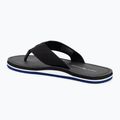 Tommy Hilfiger Uomo Sandalo da spiaggia in pelle nero infradito 3