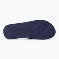 Tommy Hilfiger Uomo Sandalo da spiaggia in pelle nero infradito 4