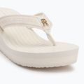 Tommy Hilfiger infradito donna Stripes Wedge Beach Sandal avorio 7