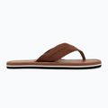 Tommy Hilfiger Leather Beach Sandal da uomo, infradito invernale cognac 2