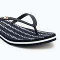 Tommy Hilfiger infradito donna Strap Beach Sandal blu spaziale 7