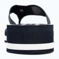 Tommy Hilfiger Donna Im Th Chainprint Midwedge Sandal blu spaziale 6