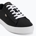 Scarpe da ginnastica Tommy Hilfiger da donna Vulc Canvas Lace Up nero 7