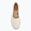 Scarpe Tommy Hilfiger Flag Canvas ecru da donna 5