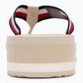 Tommy Hilfiger infradito donna Corp Mid Wedge Beach Sandal muslin 6
