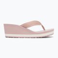 Tommy Hilfiger donna Stripes Wedge Beach Sandal rosa nebbioso 2