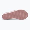 Tommy Hilfiger donna Stripes Wedge Beach Sandal rosa nebbioso 4