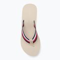 Tommy Hilfiger donna Corporate Wedge Beach Sandal infradito in mussola 5