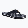 Tommy Hilfiger infradito donna Chain Print Beach Sandal spazio blu