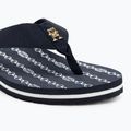 Tommy Hilfiger infradito donna Chain Print Beach Sandal spazio blu 7