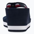 Tommy Hilfiger infradito donna Corporate Wedge Beach Sandal blu spaziale 6