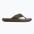Tommy Hilfiger Uomo Molded Web Beach Flip Flops Sandalo verde militare 2