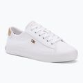 Tommy Hilfiger scarpe da ginnastica da donna Vulc Canvas Lace Up bianco