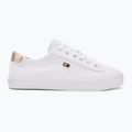 Tommy Hilfiger scarpe da ginnastica da donna Vulc Canvas Lace Up bianco 2