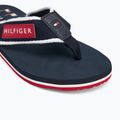 Tommy Hilfiger Patch Beach Sandal uomo infradito desert sky 7