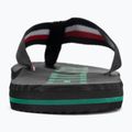 Tommy Hilfiger Massage Beach Sandal nero infradito da uomo 6